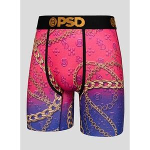 Mens PSD Core Standard 7"‎ Boxer Brief Bright Luxe Pink Purple Size Medium 32-34